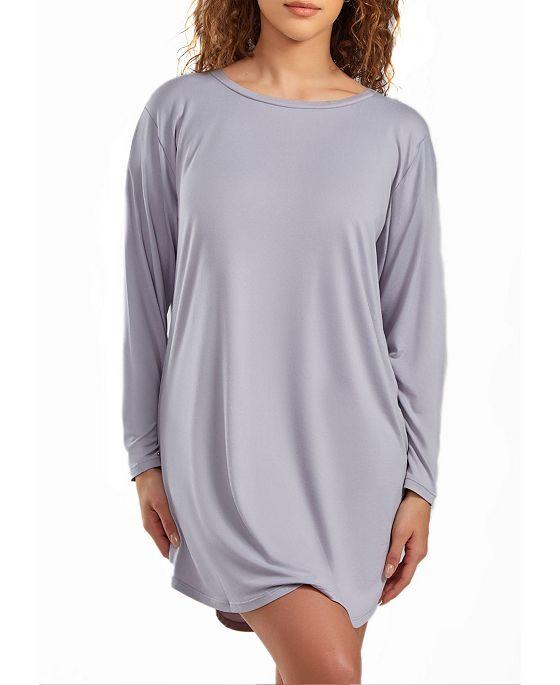 Women's Jewel Modal Sleep Shirt or Dress in Ultra Soft and Cozy Lounge Style