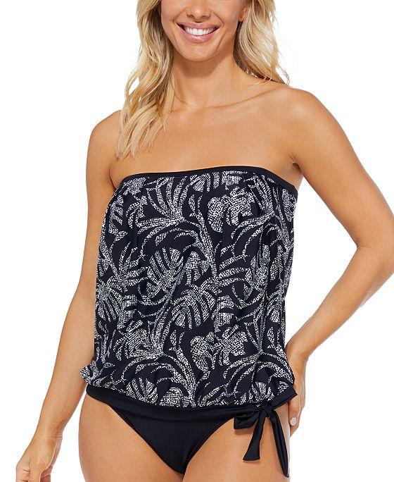 Coral Gables Printed Convertible Tankini, Created for Macy's