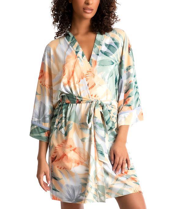 Women's Cayman Printed Wrap Robe