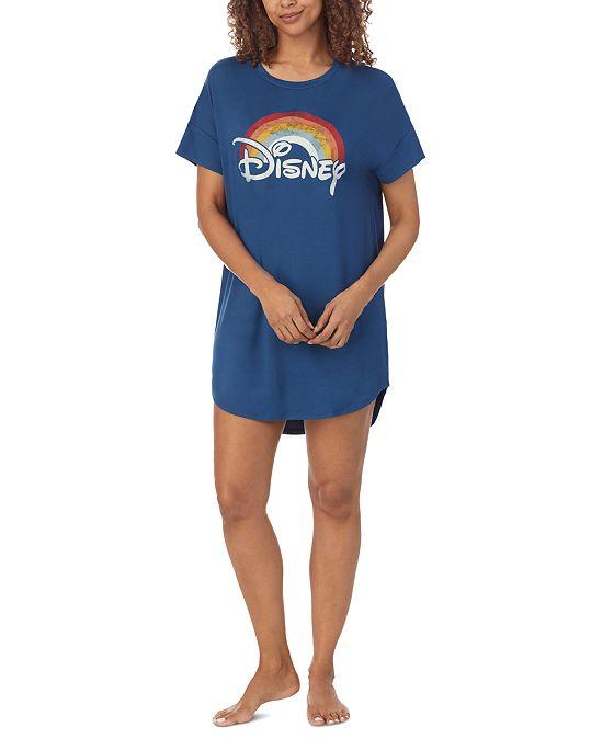 Women's Rainbow Logo Short Sleeve Sleep Shirt