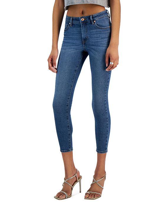 Juniors' Cropped Ankle Skinny Jeans