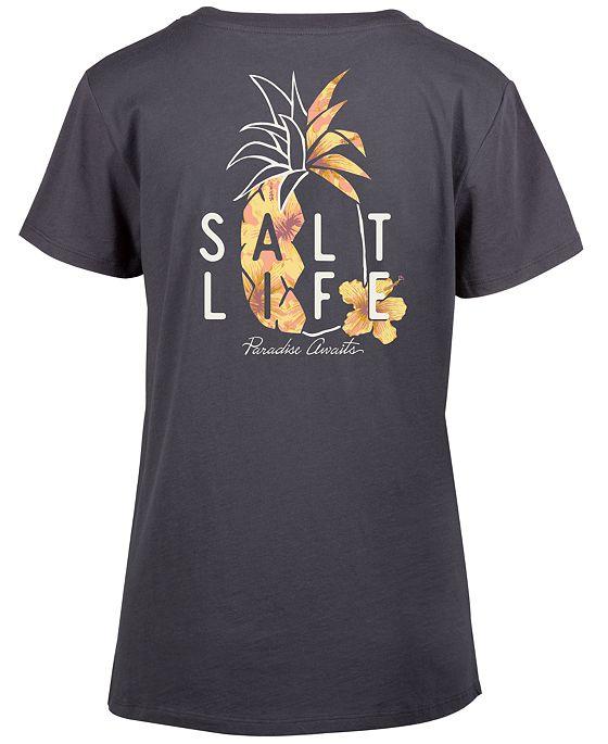 Women's Pineapple Cotton Graphic T-Shirt