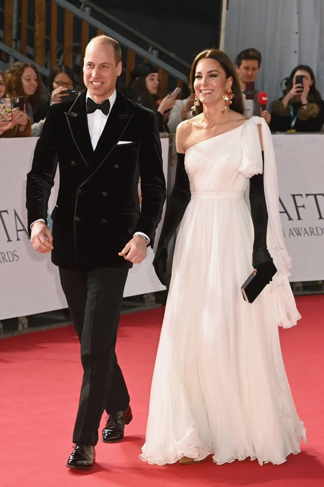 Kate Middleton Wears Alexander McQueen Dress to the BAFTAs in 2020